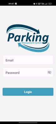 Screenshot of Parking Management App